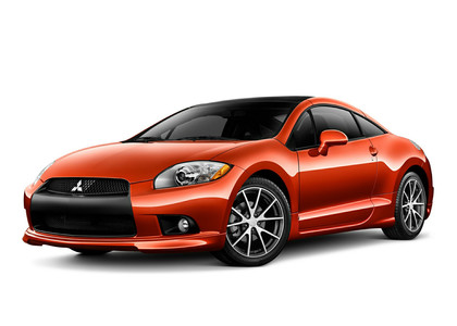 Ворсовые коврики на Mitsubishi Eclipse IV 2005 - 2011 в Перми