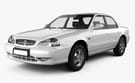 Ворсовые коврики на KIA Clarus 1996 - 2003 в Перми