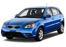 Ворсовые коврики на KIA Rio II 2005 - 2011 в Перми