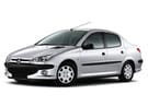 Ворсовые коврики на Peugeot 206 1998 - 2012 в Перми