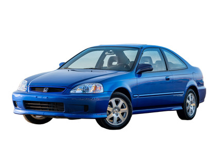 Ворсовые коврики на Honda Civic VI 2d 1995 - 2000 в Перми