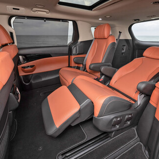 Коврики на KIA Carnival IV 7 мест с оттоманками 2020&nbsp;-&nbsp;2025 в Перми