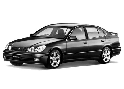 Ворсовые коврики на Toyota Aristo II 1997 - 2004 в Перми
