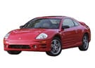 Ворсовые коврики на Mitsubishi Eclipse III 1999 - 2005 в Перми