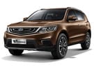 EVA коврики на Geely Emgrand X7 второй рестайлинг 2019 - 2022 в Перми