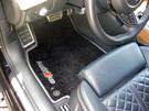 Ворсовые коврики на Audi A6 Allroad quattro (C7) 2012 - 2019 в Перми