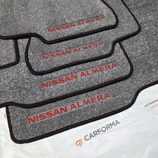 Ворсовые коврики на Nissan Almera 2 (N16) 2000&nbsp;-&nbsp;2006 в Перми