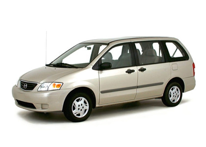 Ворсовые коврики на Mazda MPV II 1999 - 2006 в Перми