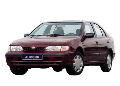 Ворсовые коврики на Nissan Almera I (N15) 1995 - 2000 в Перми