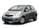 Ворсовые коврики на Toyota Yaris II 2005 - 2011 в Перми