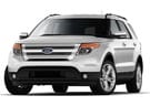 Ворсовые коврики на Ford Explorer V 2010 - 2019 в Перми