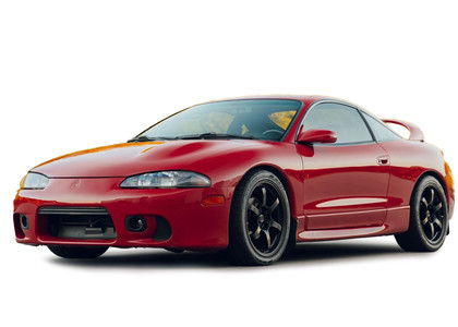 Ворсовые коврики на Mitsubishi Eclipse II 1994 - 1999 в Перми