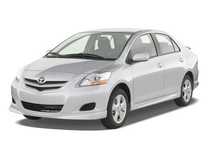 Ворсовые коврики на Toyota Belta 2005 - 2012 в Перми