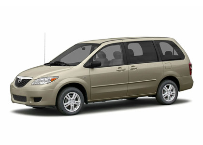 Ворсовые коврики на Mazda MPV II 1999 - 2006 в Перми