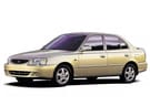 Ворсовые коврики на Hyundai Accent 1999 - 2012 в Перми