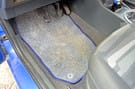 Ворсовые коврики на Skoda Roomster 2006 - 2015 в Перми