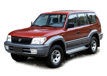 EVA коврики на Toyota Land Cruiser Prado 95 1996 - 2002 в Перми