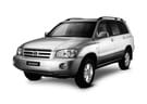 Ворсовые коврики на Toyota Kluger V 2000 - 2007 в Перми