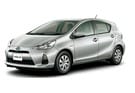 Ворсовые коврики на Toyota Aqua (P10) 2011 - 2021 в Перми