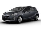 Ворсовые коврики на Toyota Prius C 2011 - 2021 в Перми